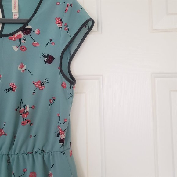 Xhilaration Robins Egg Blue Dress - Featured on TV! Size L - Picture 9 of 12